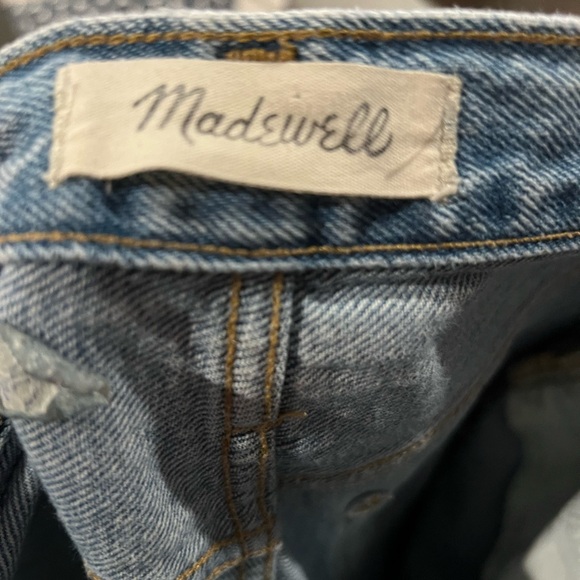 Madewell The Momjean in Melva Wash Size 24 - Picture 7 of 8